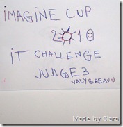 IT Challenge on-line Final Round. Made by Clara