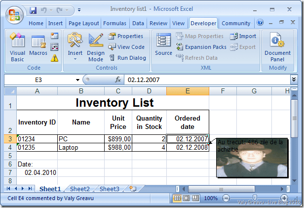 Add formula and pictures to comments