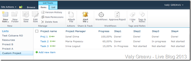 SharePoint List – Custom Progress Calculated Column – Valy Greavu ...