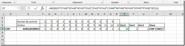 ValidareCNP Descompus